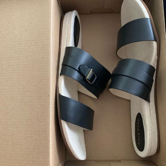 Cole Haan | Francine Demi Wedge Slide Sandals - Picture 7 of 14